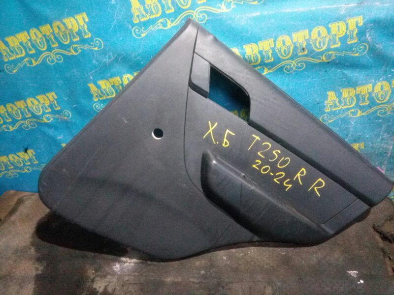 Обшивка дверей Chevrolet Aveo T250 B12D1 2009 задняя правая