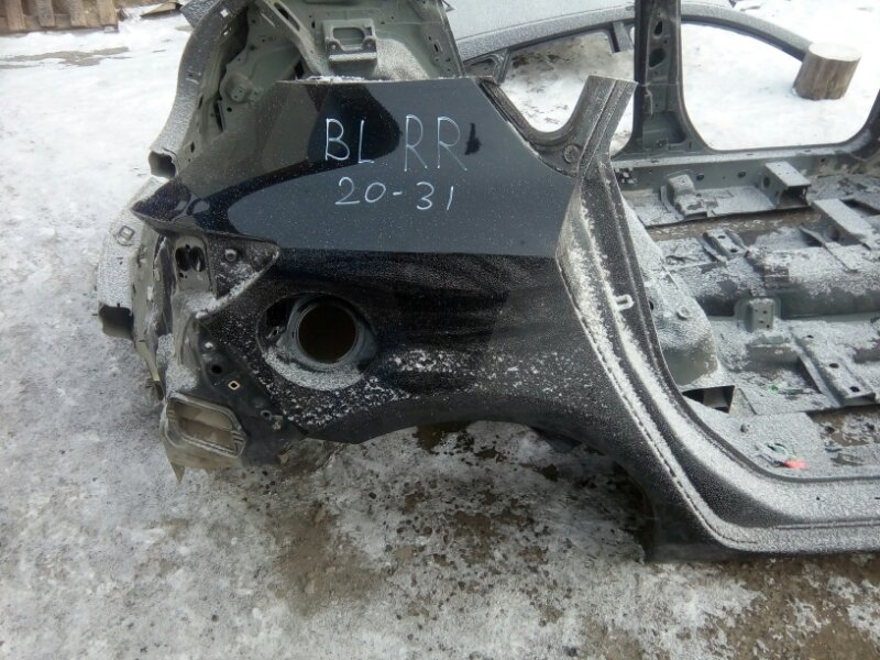 Крыло Mazda 3 BL Z6 2012 заднее правое