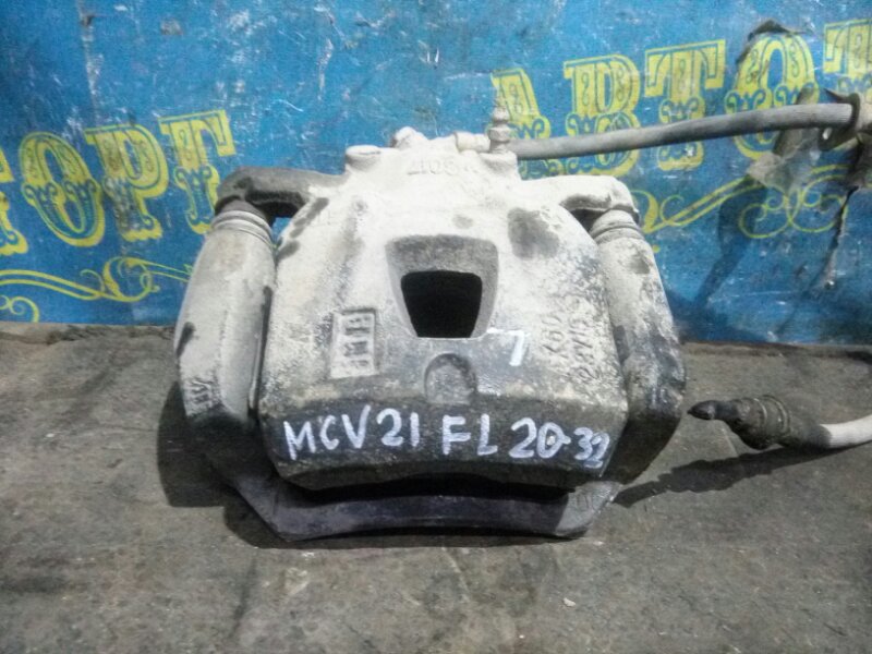 Суппорт Toyota Windom MCV21 2MZ 2001 передний левый