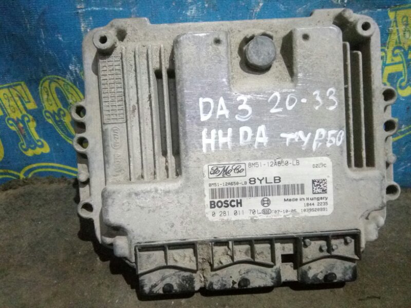 Блок управления двс Ford Focus 2 CB4 DA3 HHDA 2007