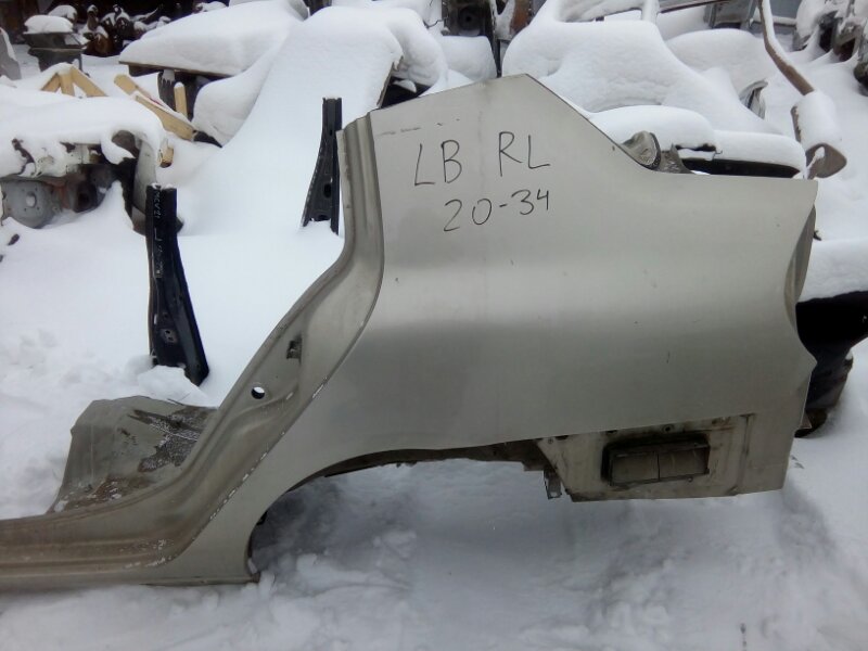Крыло Renault Symbol LB K4J 2008 заднее левое