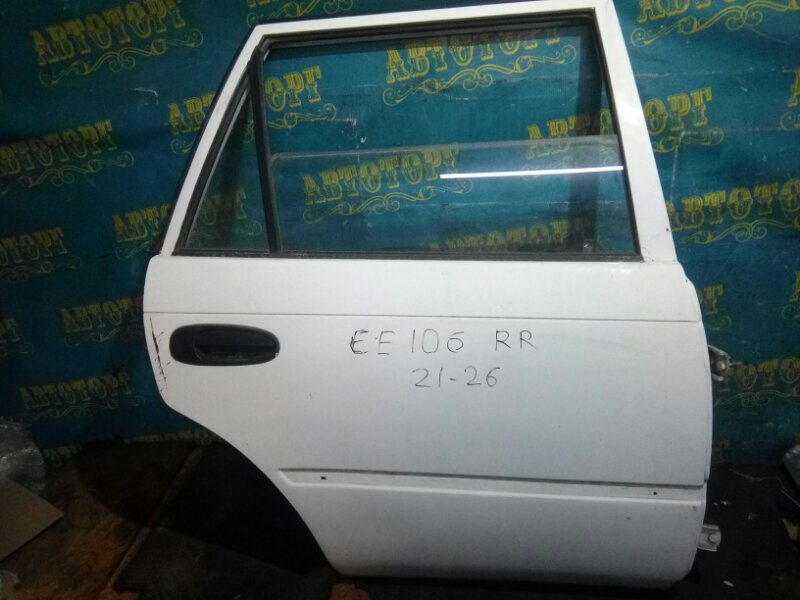 Дверь Toyota Corolla EE106 2EE 1992 задняя правая