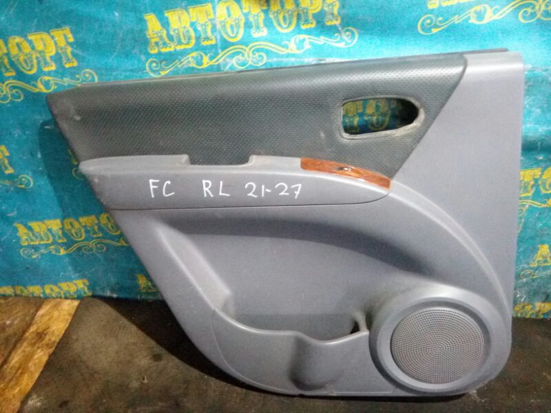 Обшивка дверей Hyundai Matrix FC G4GB 2004 задняя правая