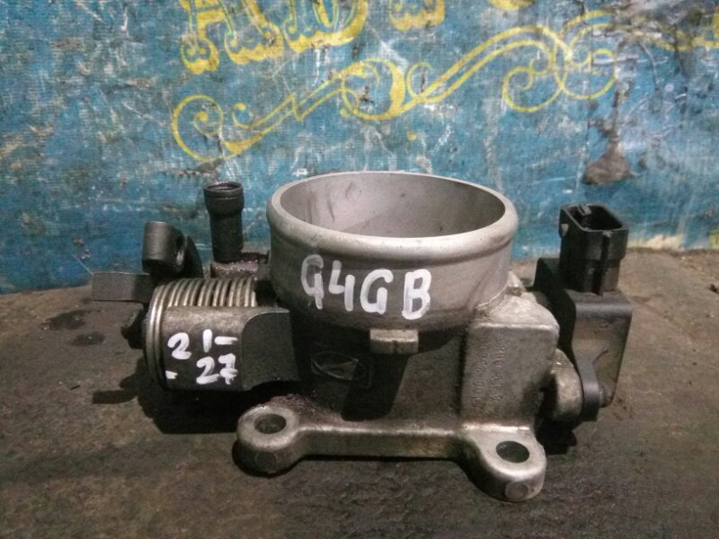 Дроссельная заслонка Hyundai Matrix FC G4GB 2004