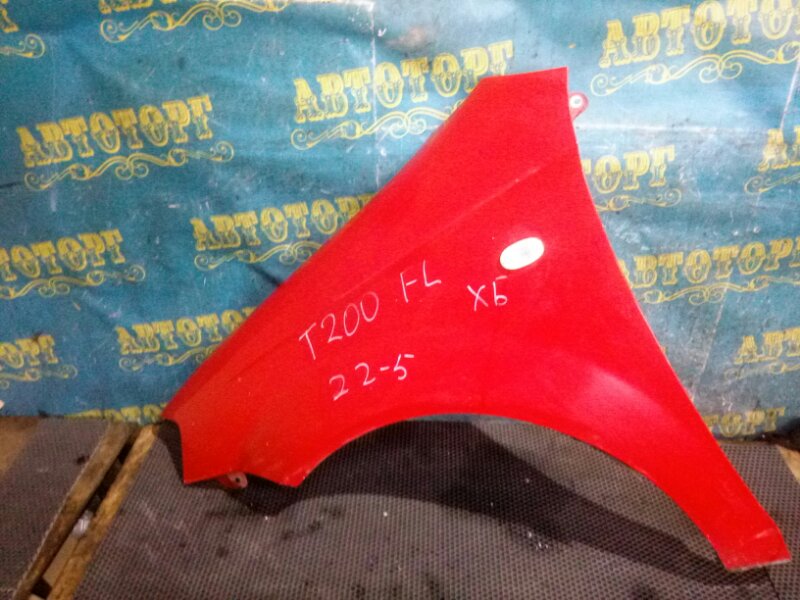 Крыло Chevrolet Aveo T200 F14D3 2006 переднее левое