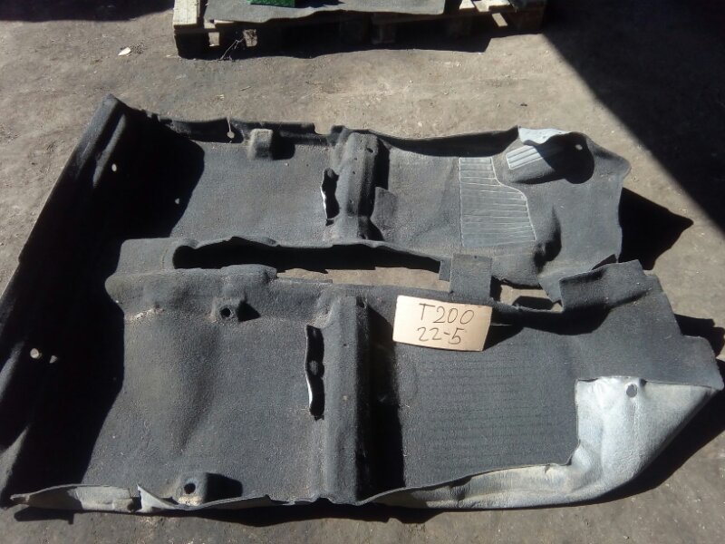 Ковер пола Chevrolet Aveo T200 F14D3 2006