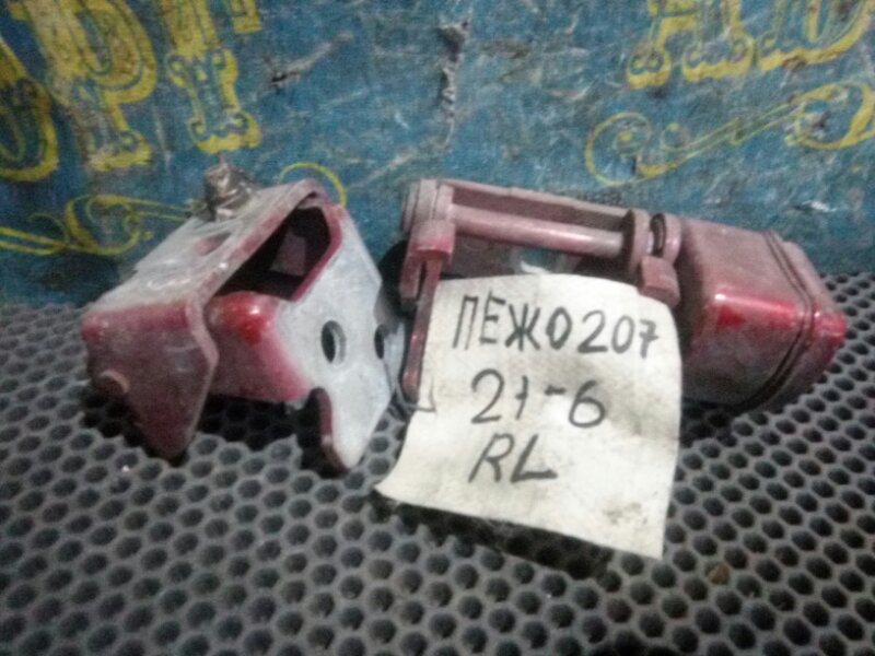 Петля дверная Peugeot 207 WC EP6 2008 задняя левая