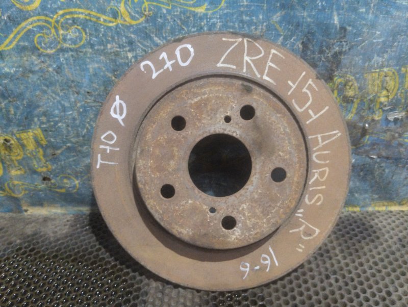 Тормозной диск ZRE151L задний