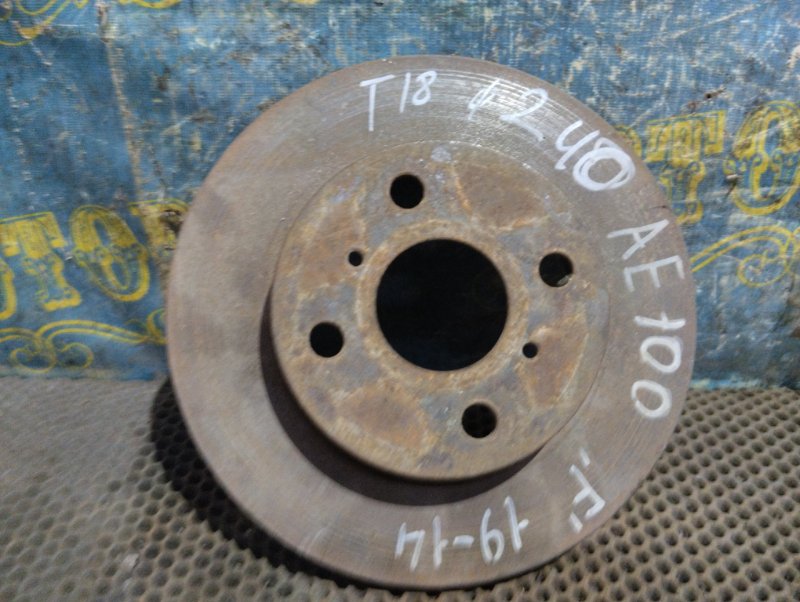 Тормозной диск Toyota Corsa NL40 1N 1994 передний