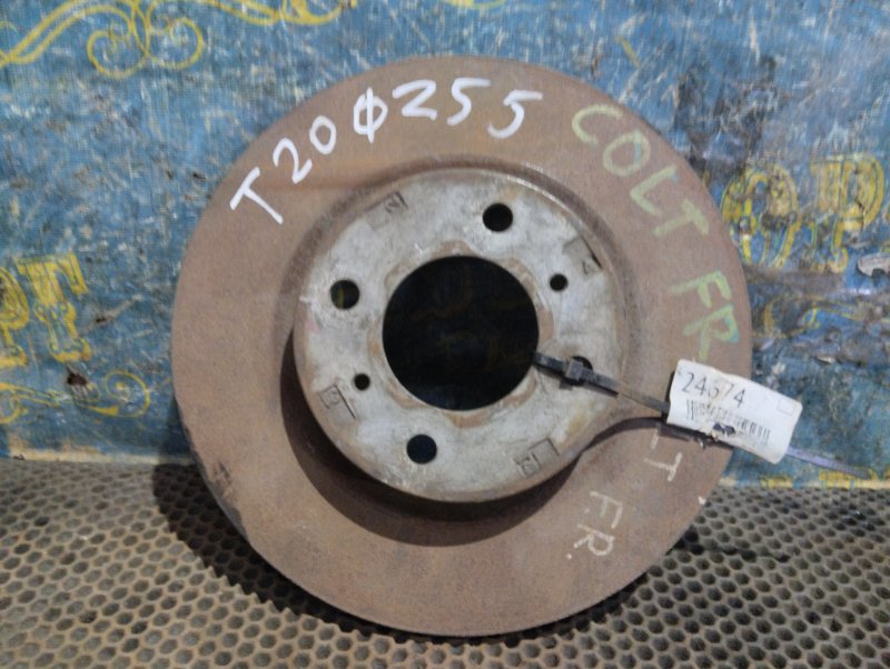 Тормозной диск Mitsubishi Colt Z25A передний