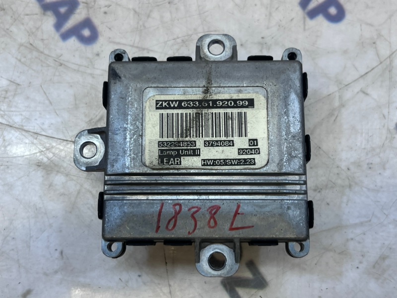 Блок управления левый S80 2009 B6304T