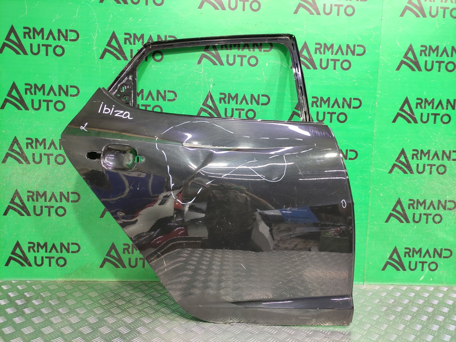 Дверь задняя правая SEAT IBIZA 2008-2017 4 6J4833056 Б/У