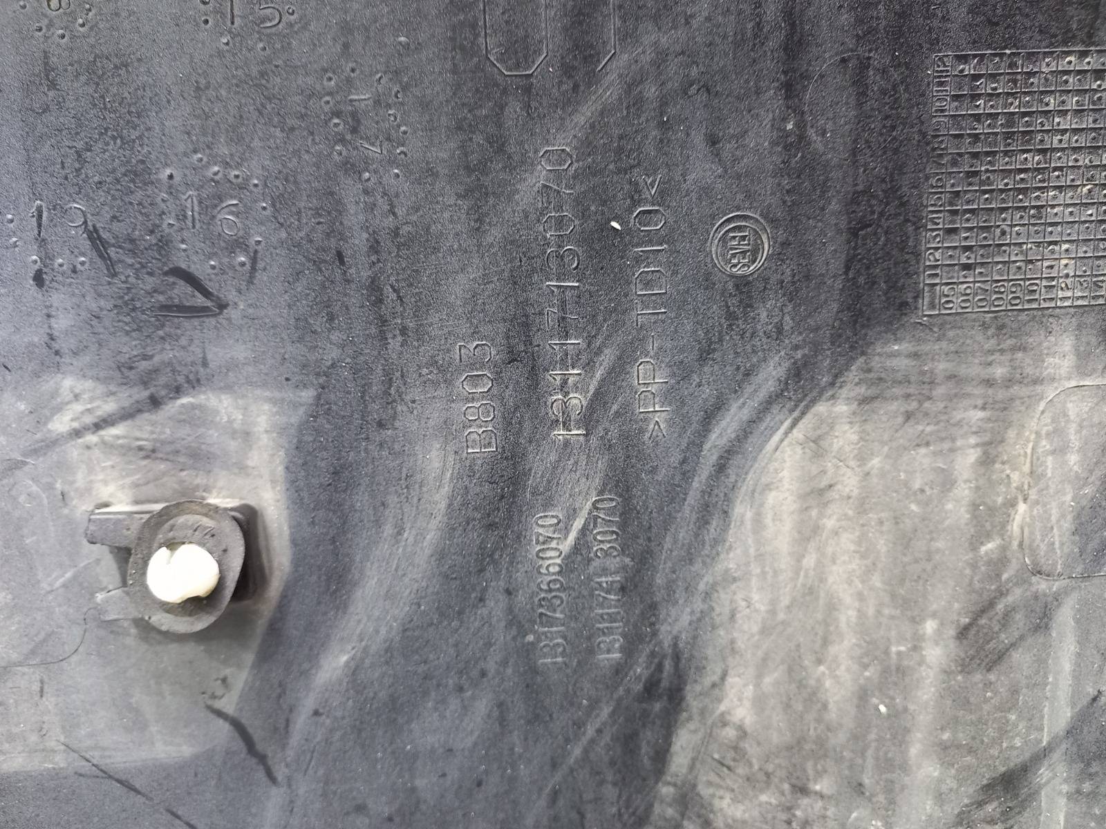 Накладка крыла задняя левая Ducato 2006-нв 250