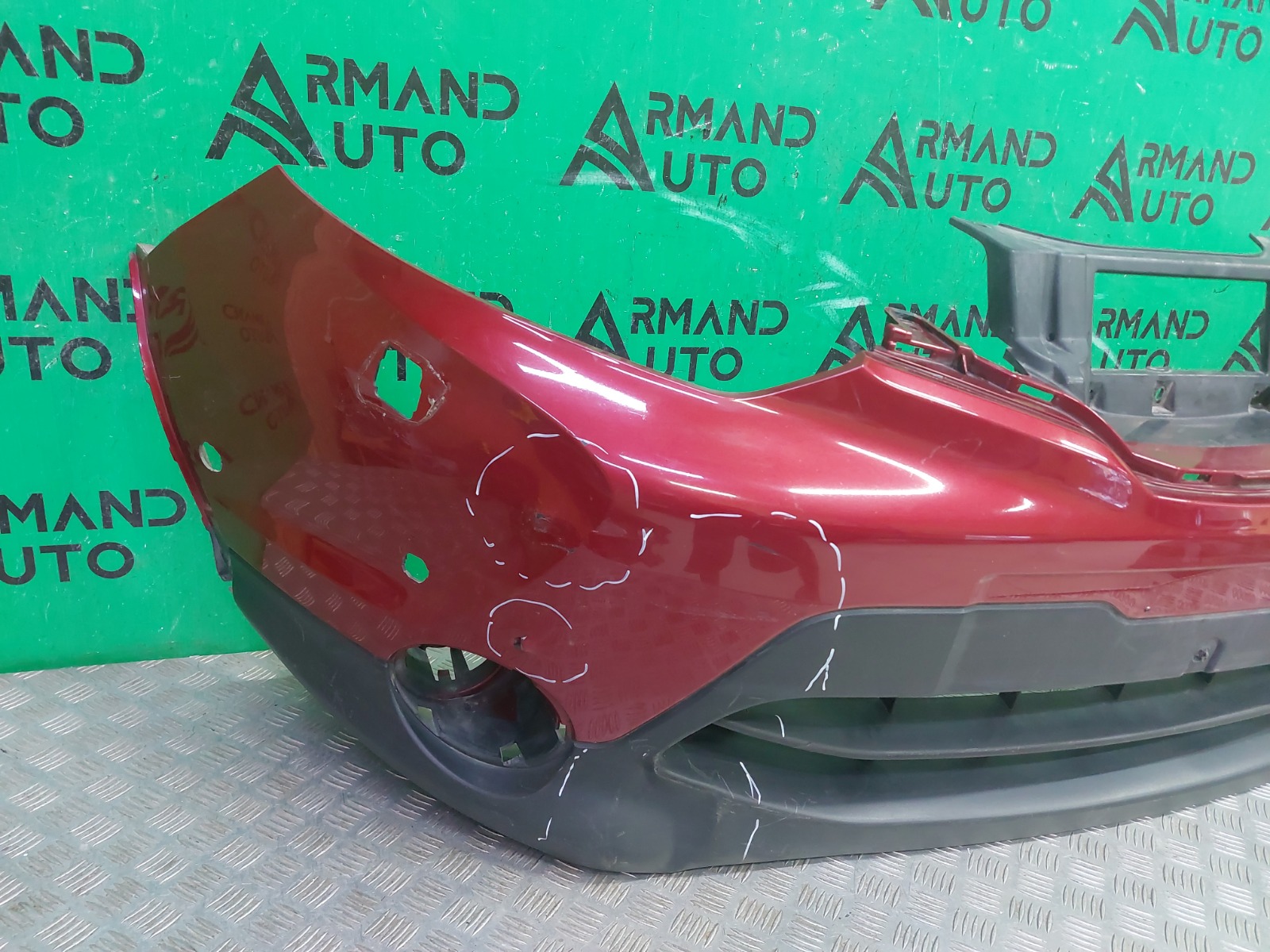 Бампер передний Qashqai 2013-2019 2 j11