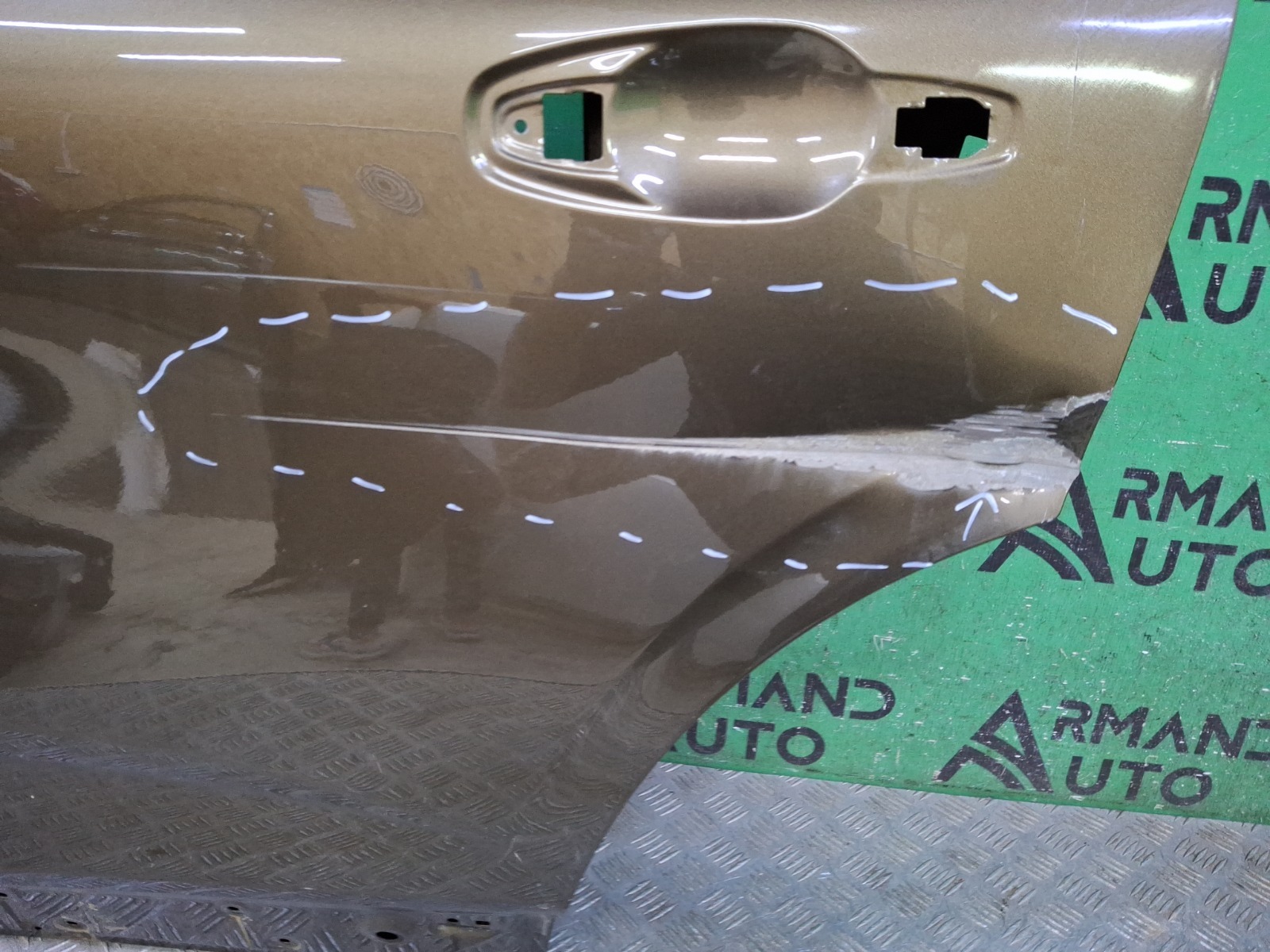 Дверь задняя левая Arkana 2019-нв 1