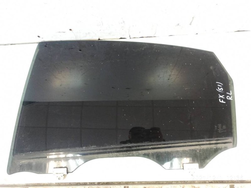 Стекло двери заднее левое Infiniti QX70 2008-2017 S51 823011CA1A Б/У