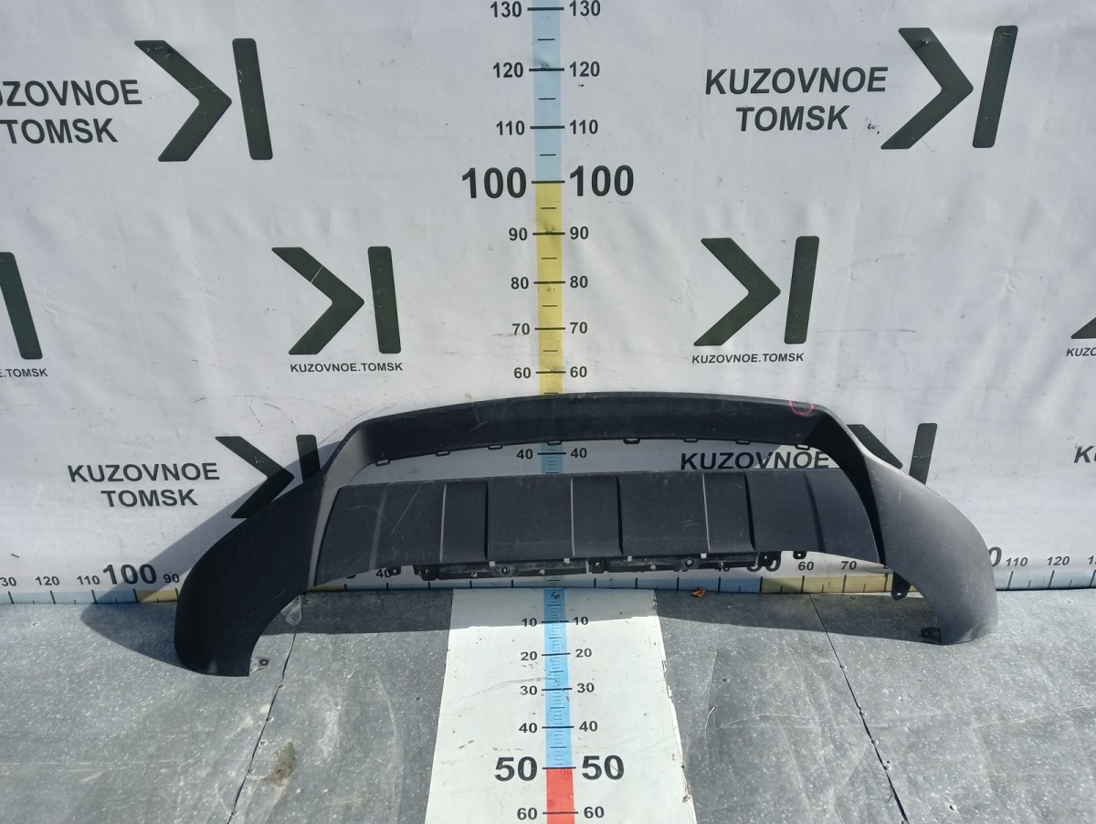 Губа (юбка) бампера передняя Porsche Cayenne 2010-2017 958 9Y0807061 Б/У