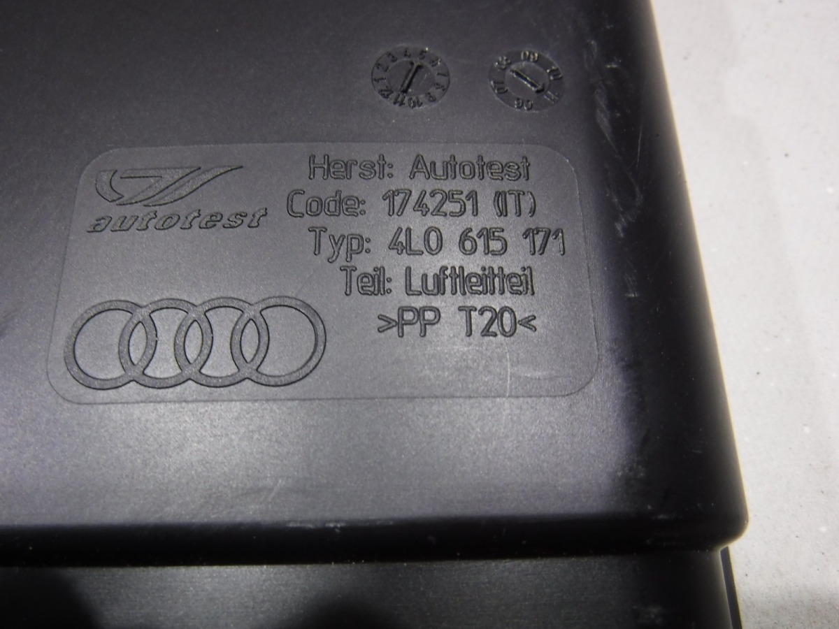 Накладка бампера передняя Audi Q7 4LB