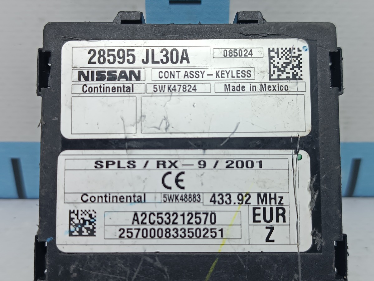 Блок иммобилайзера FX35 2009 S51 VQ35HR Блок иммобилайзера FX35 2009 S51 VQ35HR