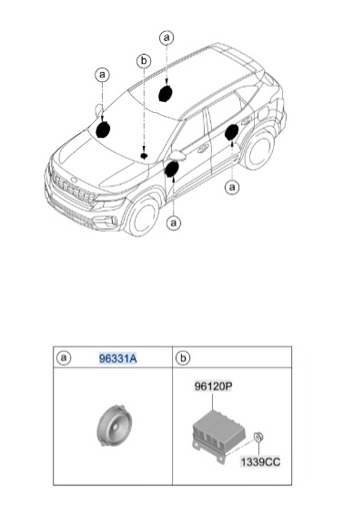 Динамик Seltos 2020 SP2 G4FJ