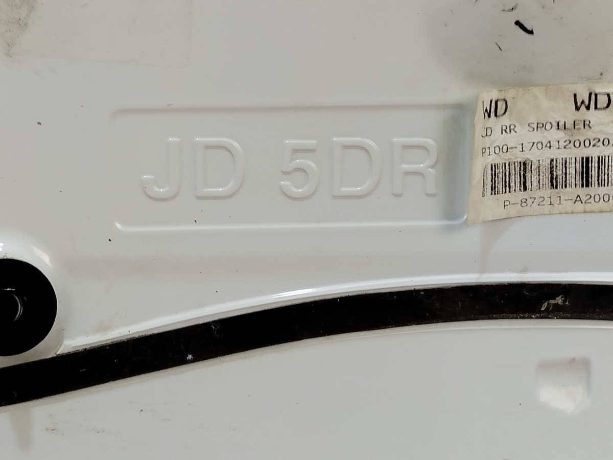Спойлер задний Ceed 2012 JD G4FG