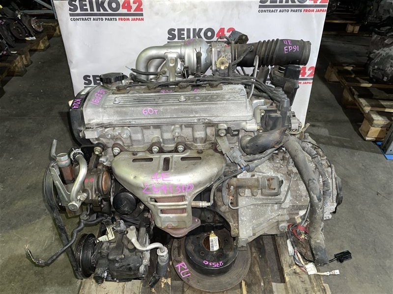 Двигатель Toyota Starlet EP91 4E-FE (б/у)