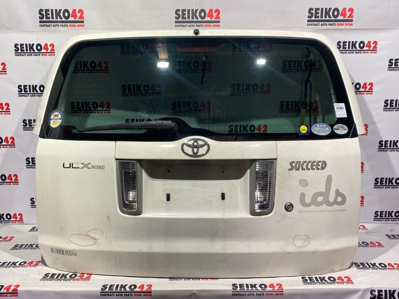Дверь багажника Toyota Succeed NCP51 1NZ-FE задняя (б/у)