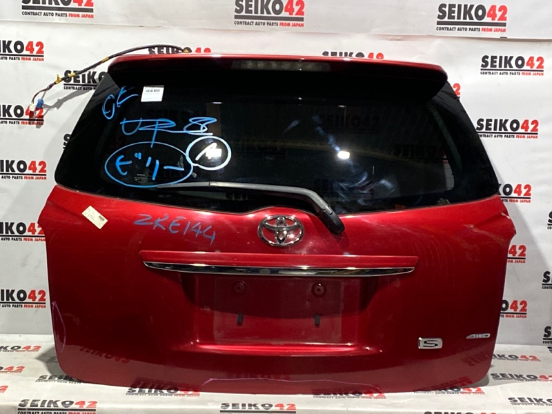 Дверь багажника Toyota Corolla Fielder ZRE144 2ZR-FE задняя (б/у)