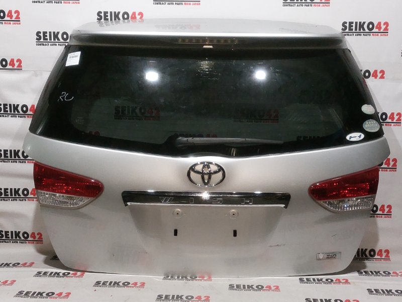 Дверь багажника Toyota Wish ZGE20 2ZR-FAE 1 модель задняя (б/у)