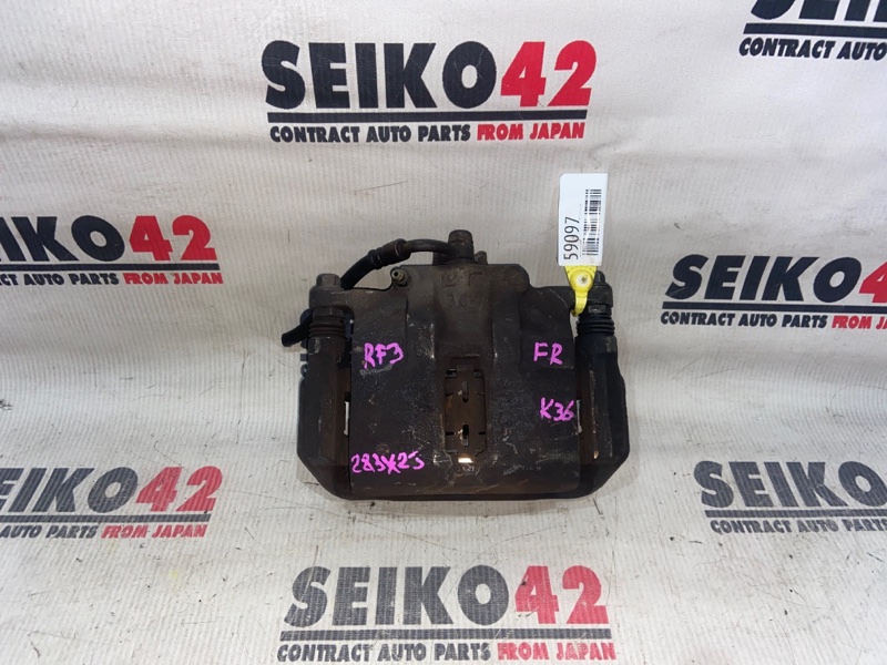 Суппорт Honda Stepwgn RF3 K20A передний правый (б/у)