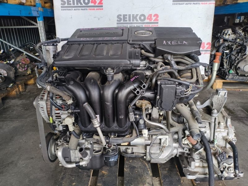 Компрессор кондиционера Mazda Axela BK5P ZY-VE 2007 год (б/у)