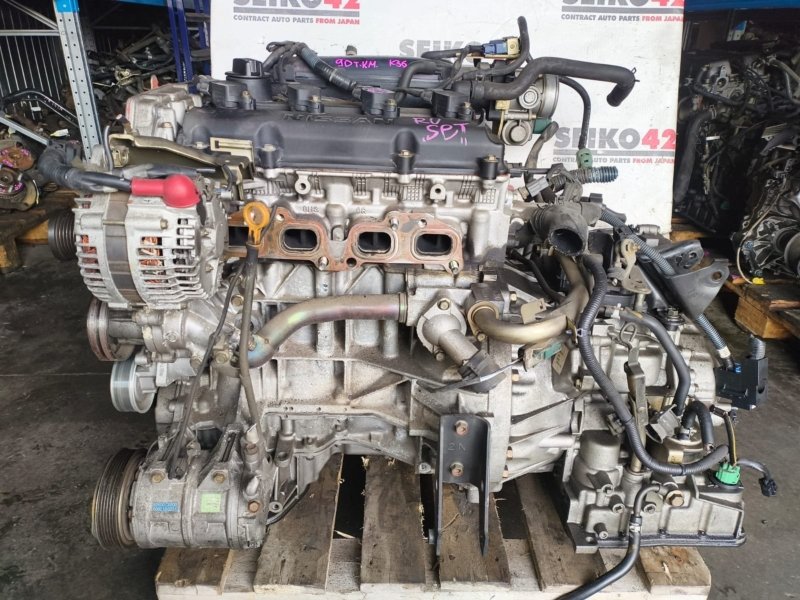 Компрессор кондиционера Nissan Serena TC24 QR20DE (б/у)