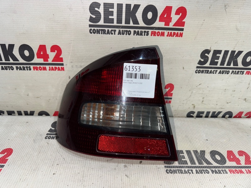 Стоп Subaru Legacy B4 BE5 EJ202 2001 задний левый (б/у)
