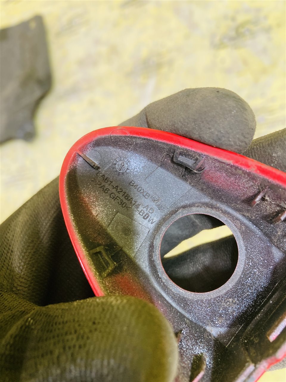 Накладка ручки двери Ford Fiesta 6 Mk6