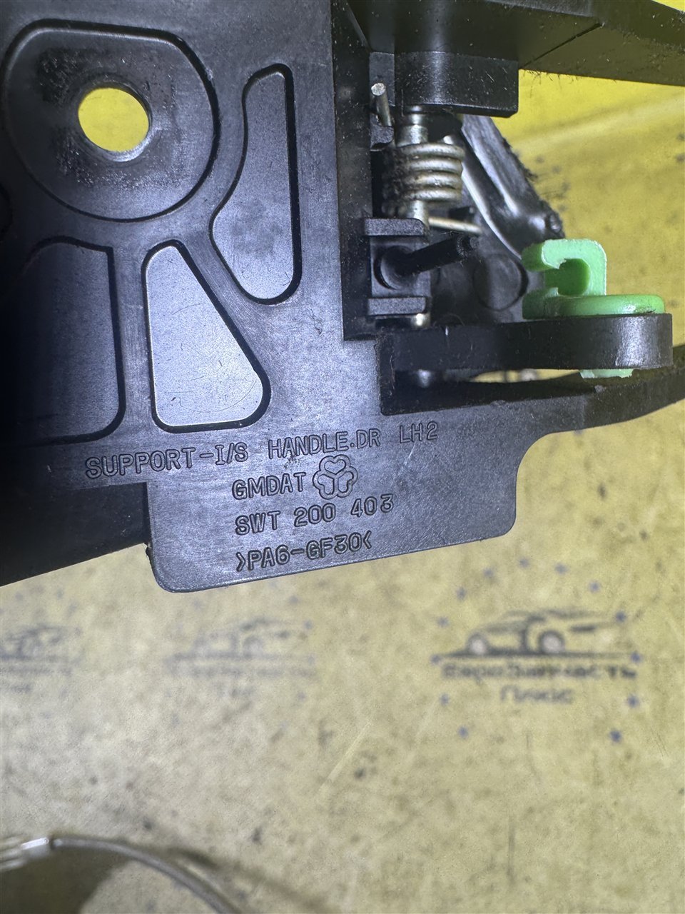 Ручка двери задняя левая Chevrolet Aveo T255 96462707 контрактная