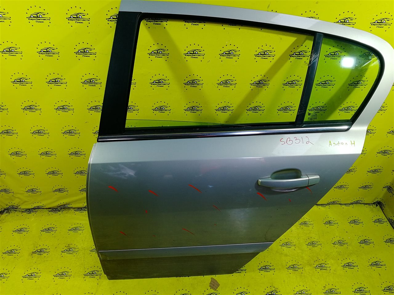 Дверь задняя левая Opel Astra H 13162876 контрактная