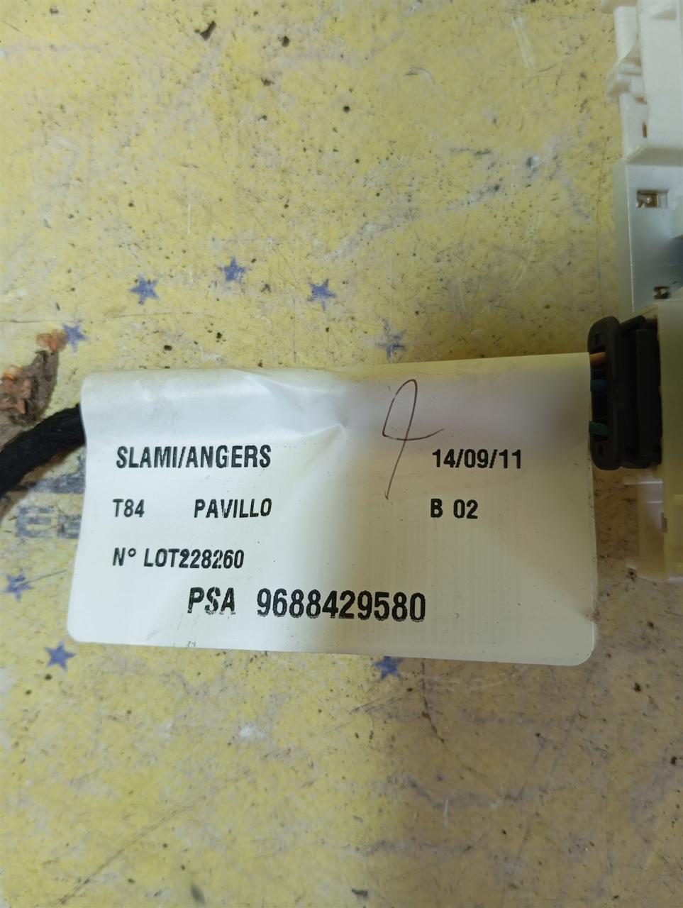 Плафон освещения салона 3008