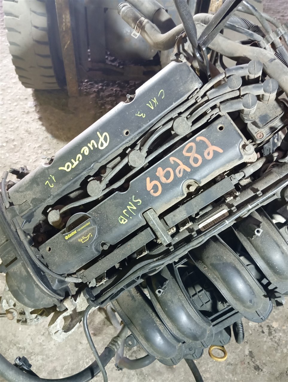 Двигатель Ford Fiesta 6 SNJB контрактная
