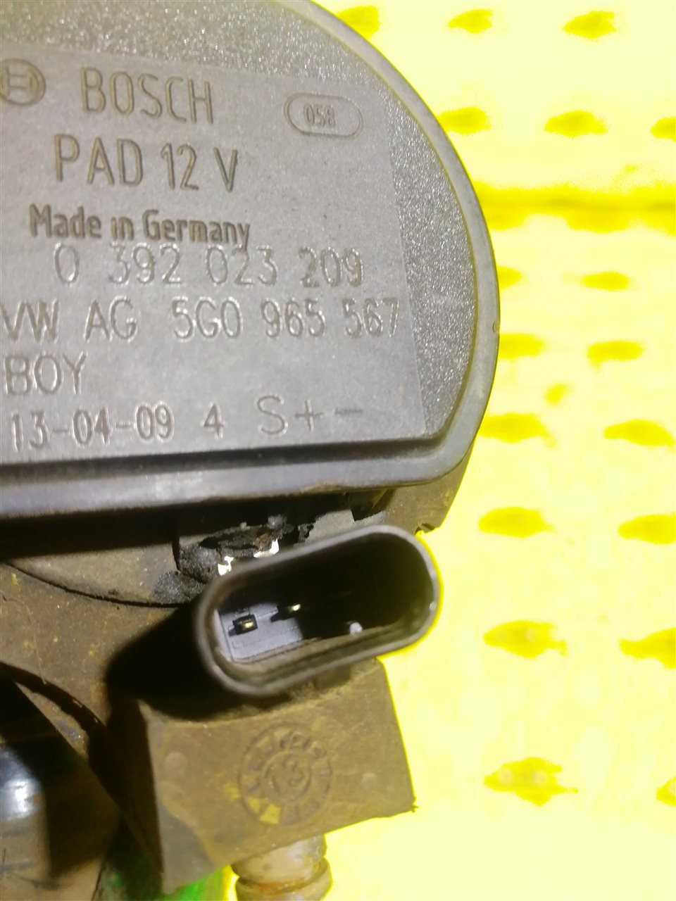 Дополнительная помпа Octavia A5 1Z