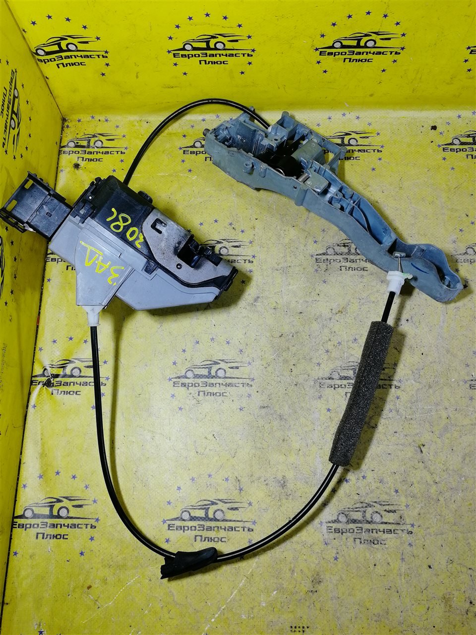 Замок двери задний левый Peugeot 308 9800617580 контрактная