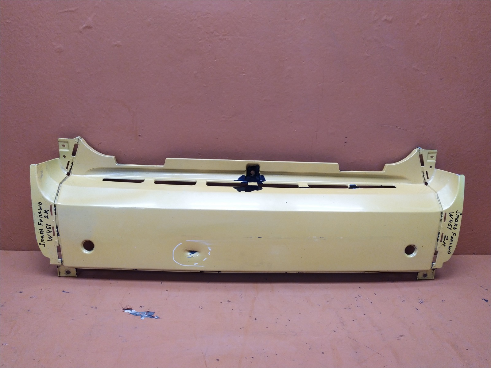 Накладка бампера задняя Smart ForTwo 2007-2015 2 A4516470001CA6L Б/У