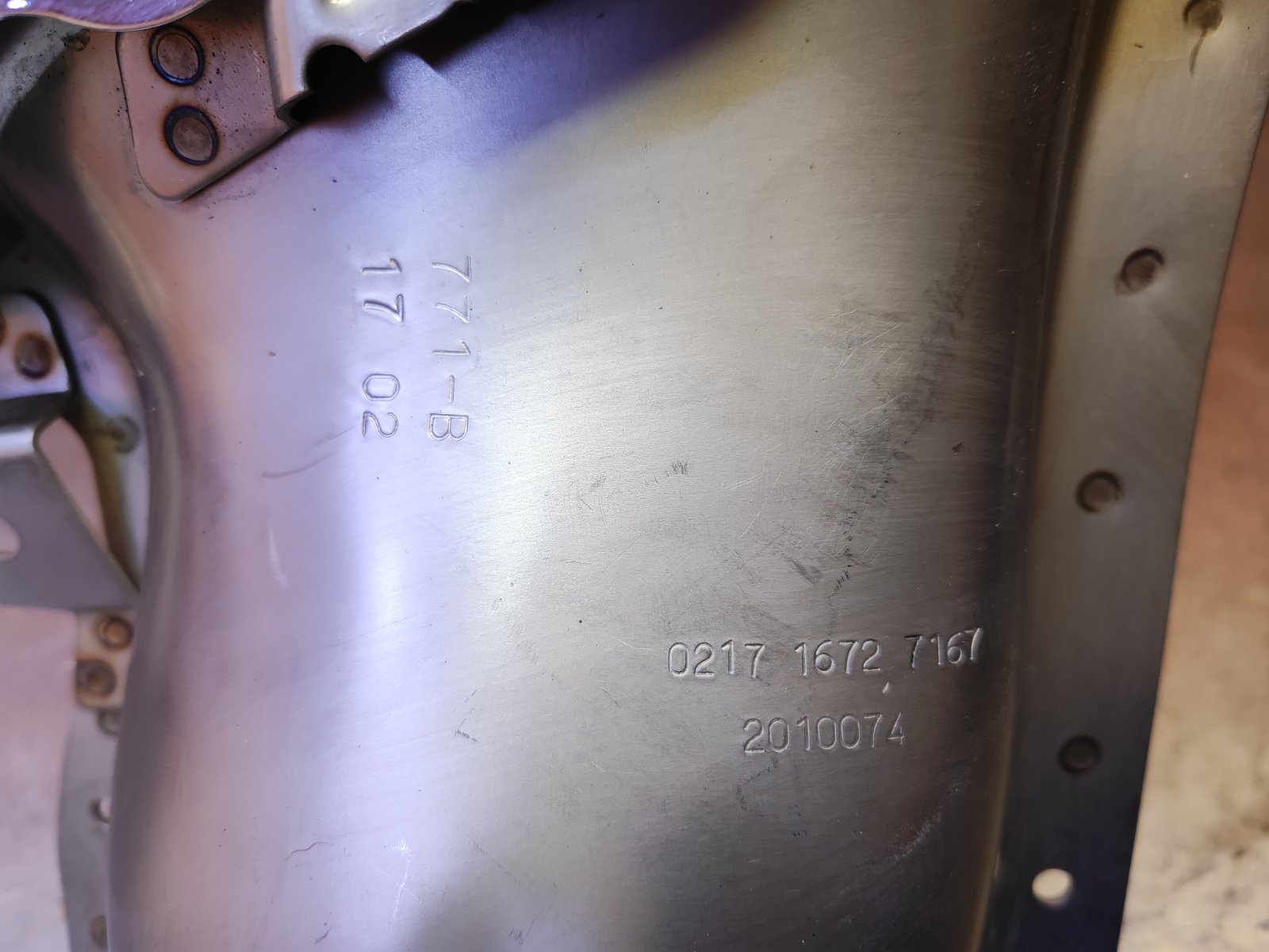 Насадка глушителя левая Mondeo 2014-2022 5