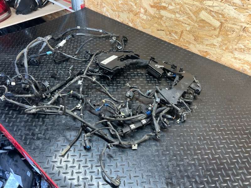 Проводка ДВС GLE350d 2018 w166 OM 642.826 Проводка ДВС GLE350d 2018 w166 OM 642.826