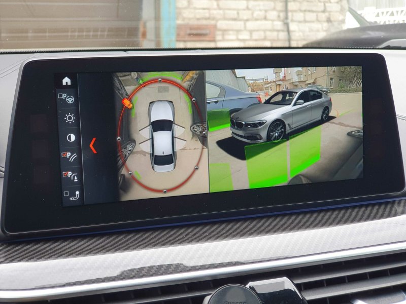 Блок управления круговым обзором BMW 7 2018 g11 3.0d B57D30 66519459780 контрактная