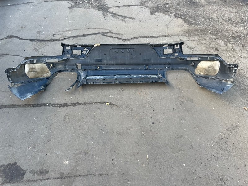 Юбка бампера задняя Porsche Cayenne 2017 9YA 9Y0807834 контрактная