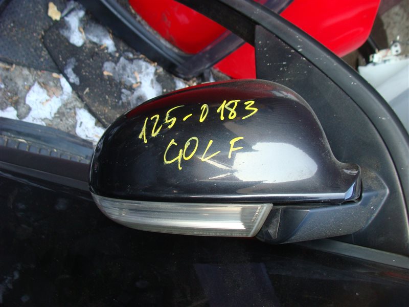 Зеркало Volkswagen Golf 5 1K1 BVY 2007 переднее правое (б/у)