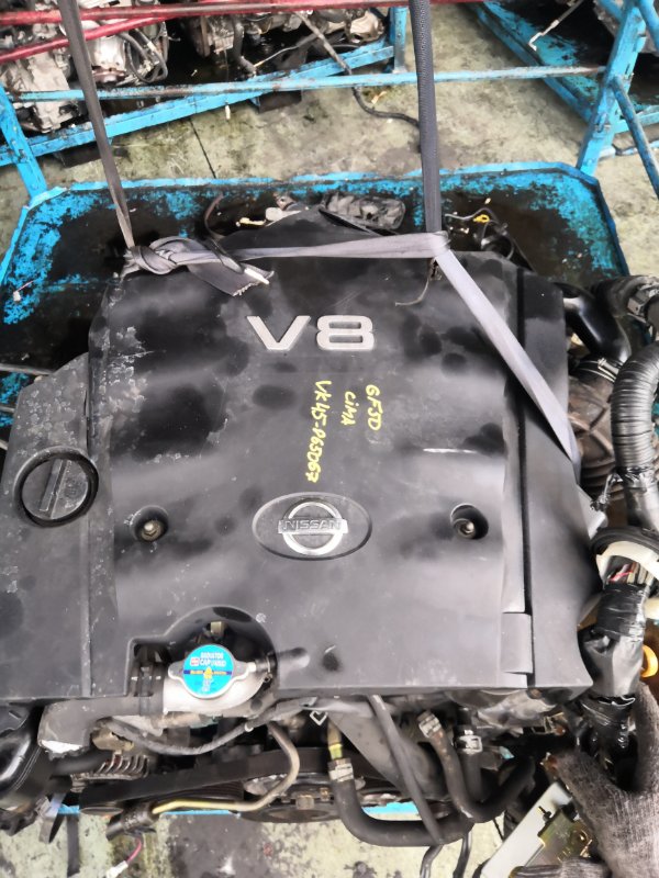 Двигатель Nissan Cima GF50 VK45DE (б/у)