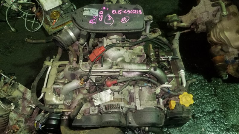 Двигатель Subaru Impreza GGD EL154 (б/у)