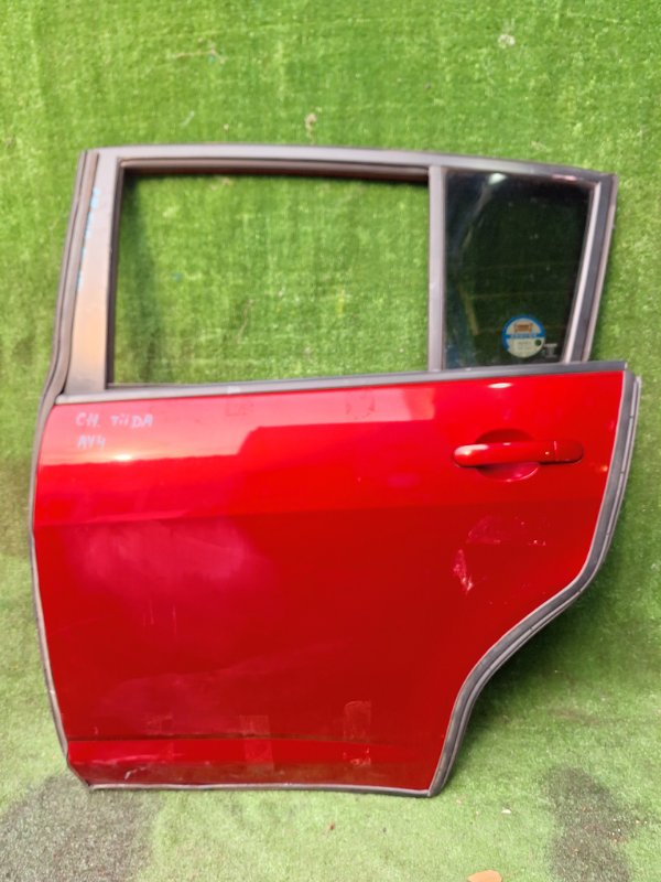 Дверь Nissan Tiida C11 задняя левая (б/у)