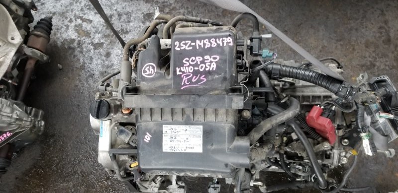 Двигатель Toyota Vitz SCP90 2SZ (б/у)